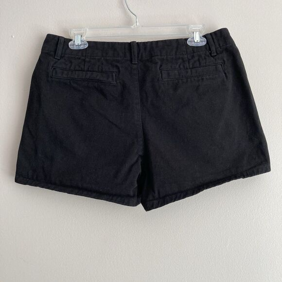 Uniqlo Womens Shorts 29 Waist Black Jean Denim High Waist Boyfriend Classic - Picture 6 of 10